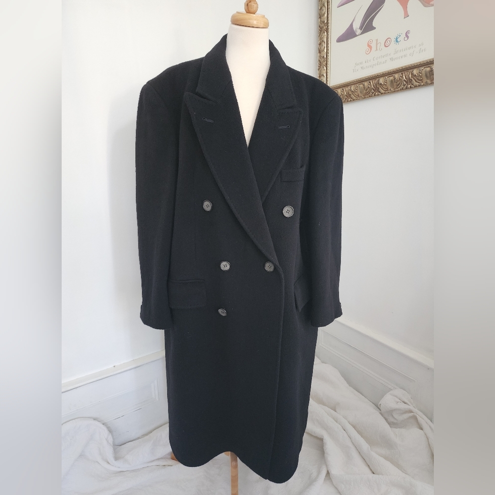 Wool dress coat